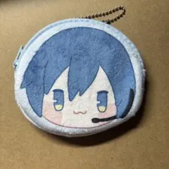 初音ミク KAITO フェイスポーチ ボールチェーン付き
