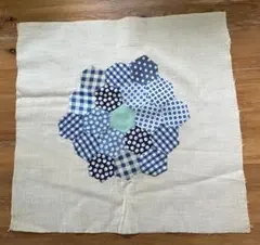 アンティークキルトトップ＊カットクロスパーツ手芸裁縫古布リメイクラフト飾りはぎれ