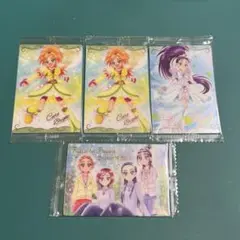 【セット売り】プリキュア ウエハースカード　キュアブライト・ウィンディ 集合