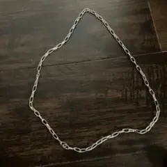 シルバー リンクチェーン ネックレス