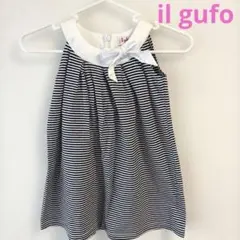 イルグッフォ il gufo ストライプワンピース 4anni（100cm相当）のサムネイル