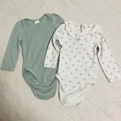 H&M ロンパース　2枚セット　まとめ売り　70㎝