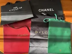 高級ブランド ショッピングバッグセット