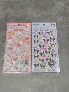 【正規品】キティ　クロミ BONBON DROP シール