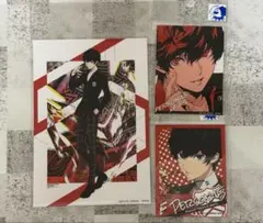 ペルソナ5 FiFS ステッカー ポストカード 主人公 雨宮蓮 ジョーカー