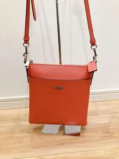 良品 COACH コーチ ショルダーバッグ ピンク 41320 クロスボディ 