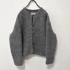 pot and tea ブークレーニットジャケット