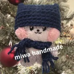 ゴニニ　猫耳帽子　マフラー　セット　ゼベワン　ゼロニ　zb1 ぬい