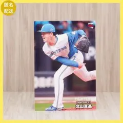 プロ野球チップス カルビー 野球カード 2024 calbee 北山亘基