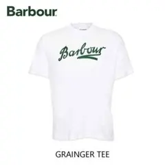 新品！Barbour バブアー グレインジャー Tシャツ 38 M ホワイトのサムネイル