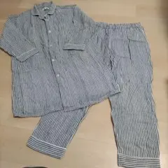 マタニティパジャマ 上下セット 授乳パジャマ ニシキ L