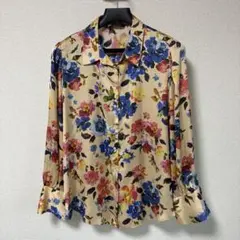 SPADACINI スパダチーニ ビンテージ OLDブラウス シルクシャツ 古着 