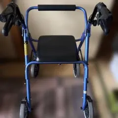 歩行器 介護用 歩行補助車 ブルーのサムネイル