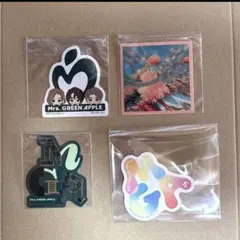 ミセスグリーンアップル ステッカー 4枚セット バラ売り不可