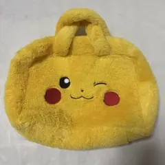 新品　ポケットモンスター ピカチュウ 手提げ袋　プレミアム　モコモコトランク