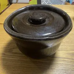 無印良品　土鍋 陶器製 深型 蓋付き 鍋料理のサムネイル