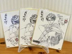 進撃の巨人 映画『自由の翼』 入場特典 色紙 リヴァイ エレン 3点まとめ売り