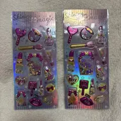 ♡シャカシャカラメ入りシール♡2枚セット♡