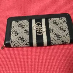 GUESS 長財布 モノグラム ストライプのサムネイル
