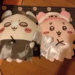 ちいかわ　運んで⋯みろッBIGぬいぐるみ モモンガ　古本屋カニちゃんセット