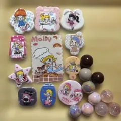 ポップマート　MOLLY ビーズ 10個＋プレート1枚セット☆