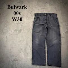 00s Bulwark ブルワーク 38 ペインターパンツ＊バギー＊スミクロ