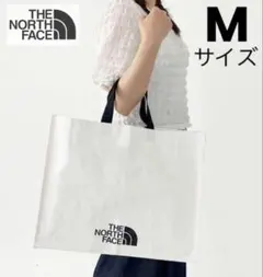 ノースフェイス ショッパーバッグ エコバッグ【Mサイズ】韓国限定 正規品 白