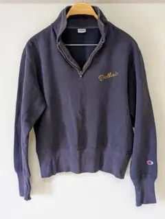 Champion 【チャンピオン】裏起毛スウェットハーフジップアップ LARGE