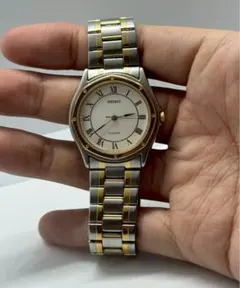 90s Vintage Seiko 腕時計 タンク サントス ローマン文字盤 - メルカリ