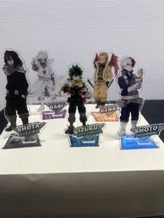 僕のヒーローアカデミア　緑谷出久　轟焦凍　相澤消太　荼毘　ホークス　アクスタ5体
