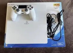 PS4 本体 グレイシャー・ホワイト 500GB