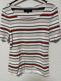 Coup de Chance ストライプ 半袖ニット 38のサムネイル