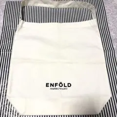 ENFOLD エンフォルド キャンバス地 バッグ ノベルティー　★未使用のサムネイル