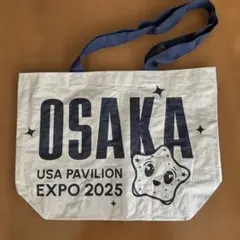 大阪関西万博　アメリカパビリオン　トートバッグ　スパークちゃん