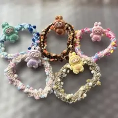 ラブブのヘアゴム5点セット❣️お値下げしました‼️