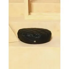 Darich ブラック キルティング ベレー帽 Sサイズ