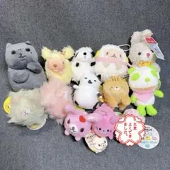 未使用 12点 平成レトロ プライズ ぬいぐるみ マスコット まとめ売り