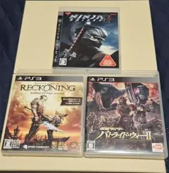 PS3　人気アクション　3本セット