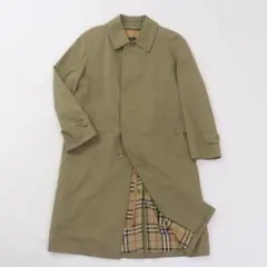 美品 英国製Burberrys バーバリー プローサム スプリングコート 玉虫色 BURBERRY バーバリー プローサム トレンチコート 菅田将
