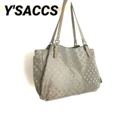 Y'SACCS イザック ドットショルダーバッグ トートバッグ グレー 2wayのサムネイル