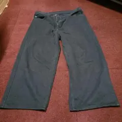 リーバイス578ブラックワイドバギーw31