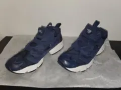 Reebok インスタポンプ ネイビー 24㎝