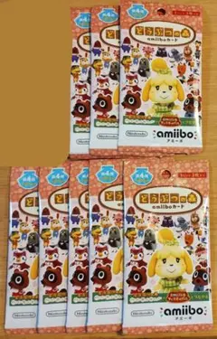 【新品未開封】 あつ森 amiiboカード 第4弾 8パックセット