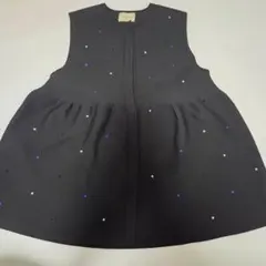 ☆UNITED ARROWS ネイビーフリルペプラムベスト・ジレ☆ - メルカリ