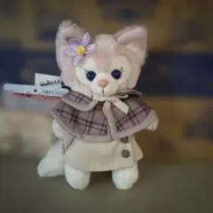 新品タグ付き東京ディズニーシー限定リーナベルぬいぐるみ バッチ