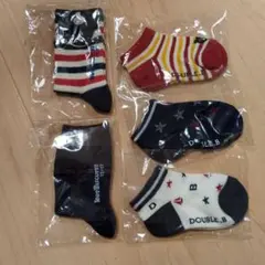 DOUBLE.B 　ホットビスケット　靴下 5足セット