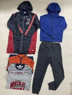 男の子　140cm まとめ売り　ベンチコート　サッカー　フットサル　野球　習い事