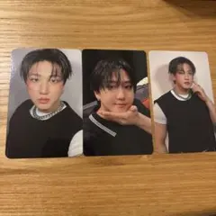 チャンビン　トレカ　karma 封入　両面　ラキドロ　HMV 特典　スキズ