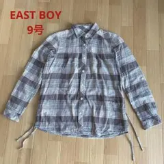 USED ★EASTBOY チェック柄 長袖シャツ　9号