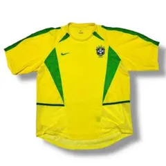 2002 日韓W杯 ブラジル代表 ユニフォーム ナイキ 4つ星 優勝モデル M